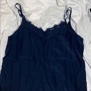 Abercrombie & Fitch Navy Blue Blouse